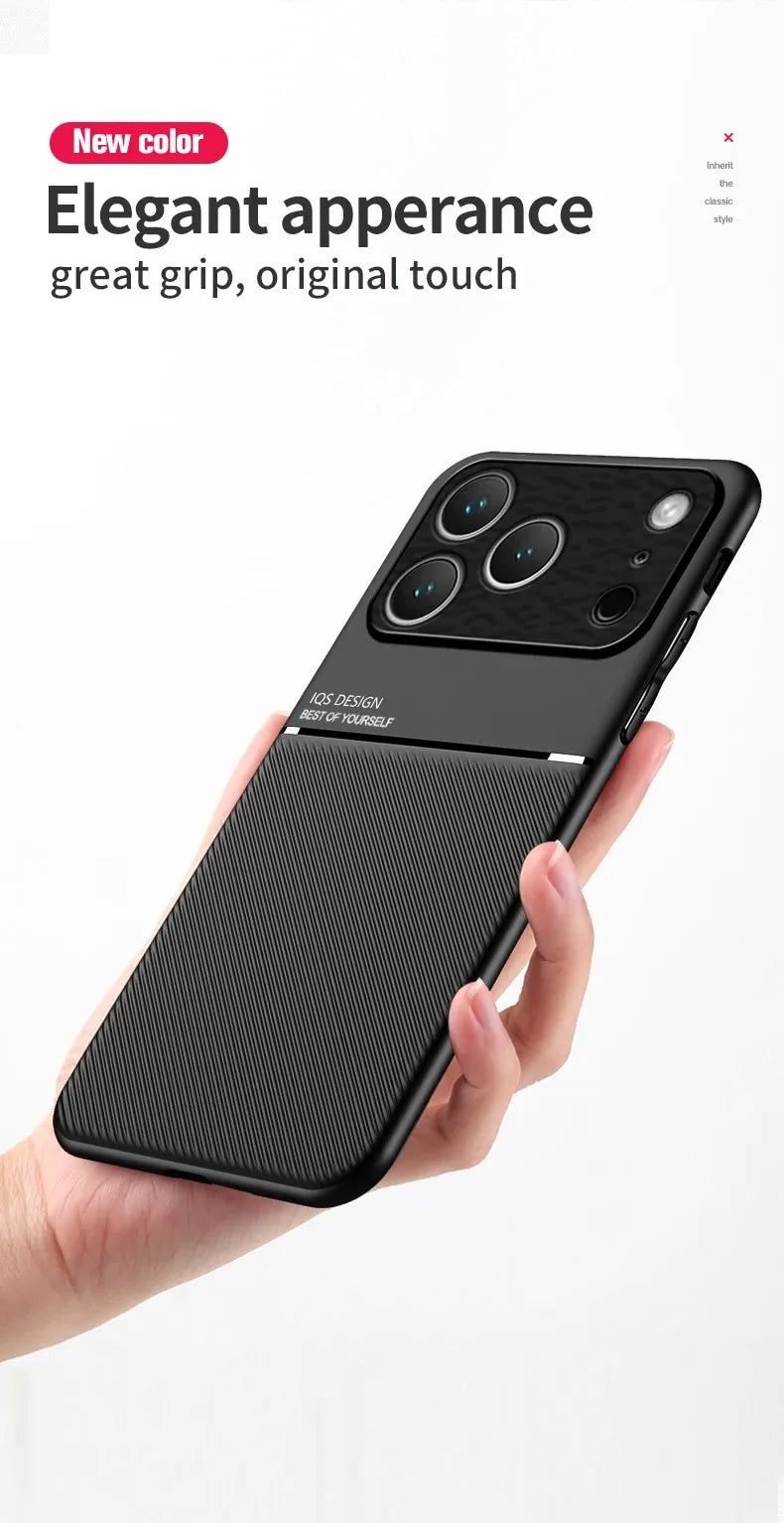 Best magsafe leather matte magnetic case for iphone