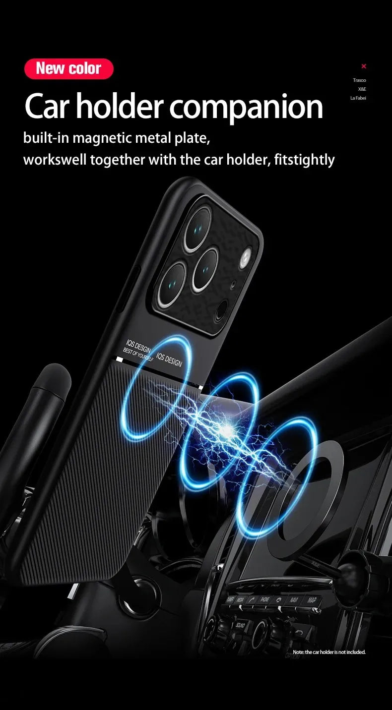 Best magsafe leather matte magnetic case for iphone