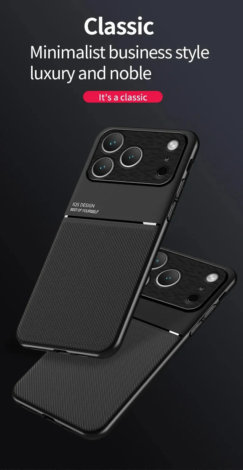 Best magsafe leather matte magnetic case for iphone